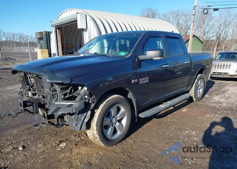 2017 Ram 1500 Big Horn 4X4 5'7 Box from USA, damaged, VIN 1C6RR7LT0HS740019